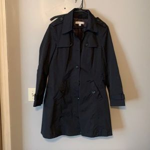 Black trench coat